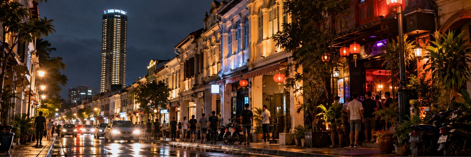 Penang Nightlife for Men (2026): Where to Drink, Eat & Enjoy a Night Out